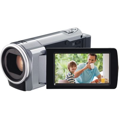 Filmadora JVC Memory Flash GZ MS150, Zoom dinâmico 70x / dig